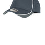 New Era Mens Moisture Wicking Stretch Fit Hat - Navy Blue/Graphite Grey/White - Closeout