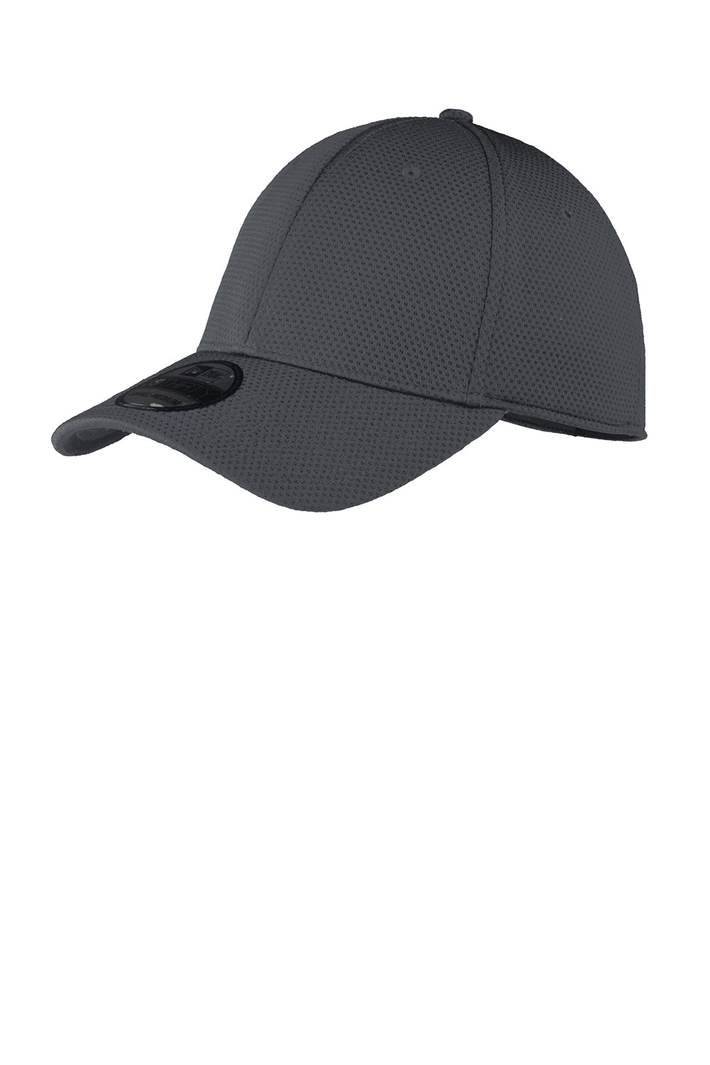 New Era Mens Moisture Wicking Stretch Fit Hat - Charcoal Grey