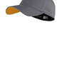 New Era Mens Stretch Fit Hat - Graphite Grey/Gold