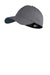 New Era NE1100 Mens Stretch Fit Hat Graphite Grey/Navy Blue Front
