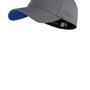 New Era Mens Stretch Fit Hat - Graphite Grey/Royal Blue