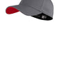 New Era Mens Stretch Fit Hat - Graphite Grey/Scarlet Red