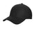 New Era NE1121 Mens Moisture Wicking Stretch Fit Hat Black Front