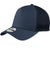 New Era NE205 Mens Adjustable Trucker Hat Navy Blue Front