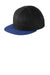 New Era NE400 Mens Adjustable Hat Black/Royal Blue Front