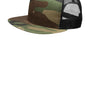 New Era Mens Adjustable Trucker Hat - Camo/Black