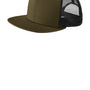 New Era Mens Adjustable Trucker Hat - Olive Green/Black