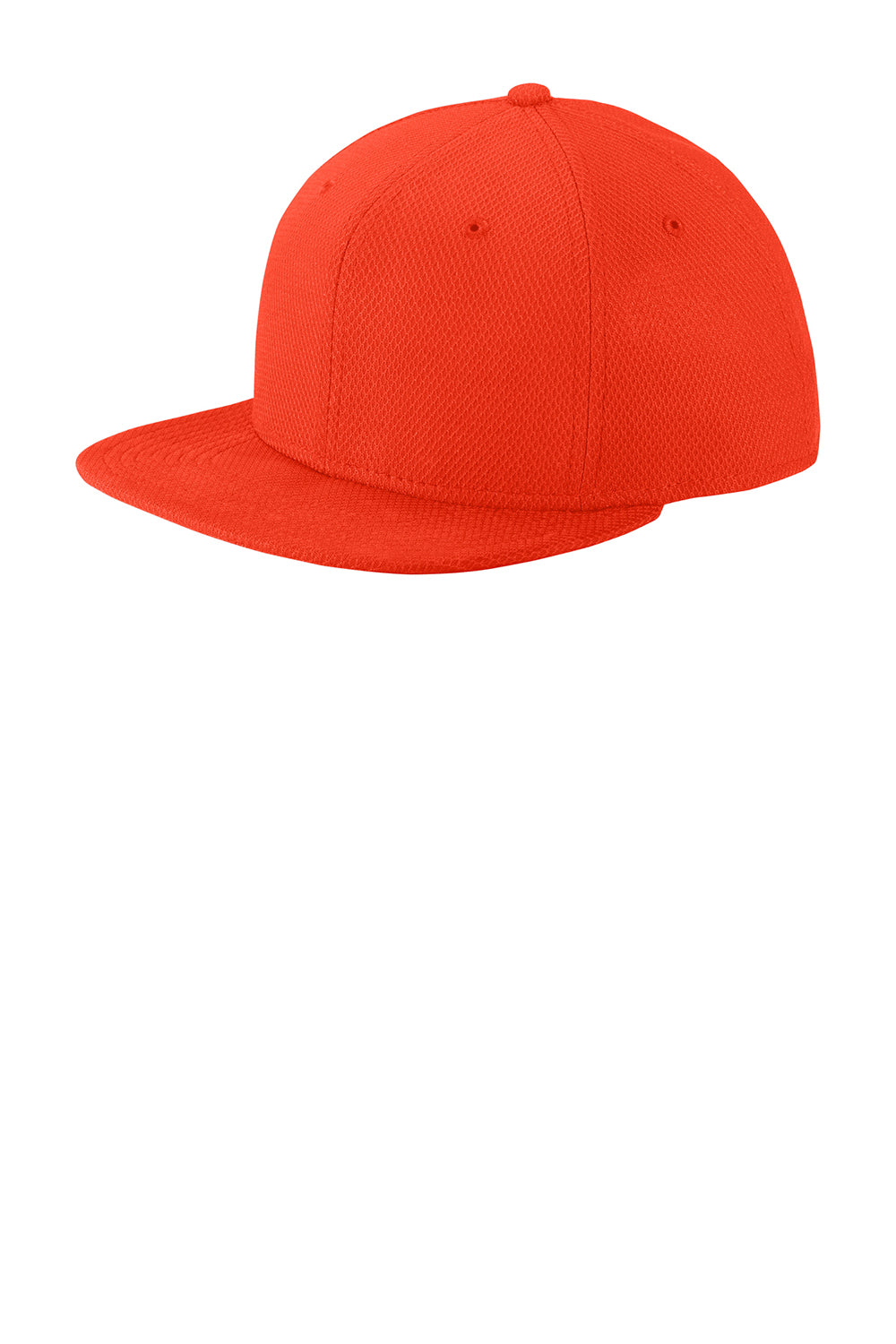 New Era NE404 Mens Moisture Wicking Adjustable Hat Orange Front