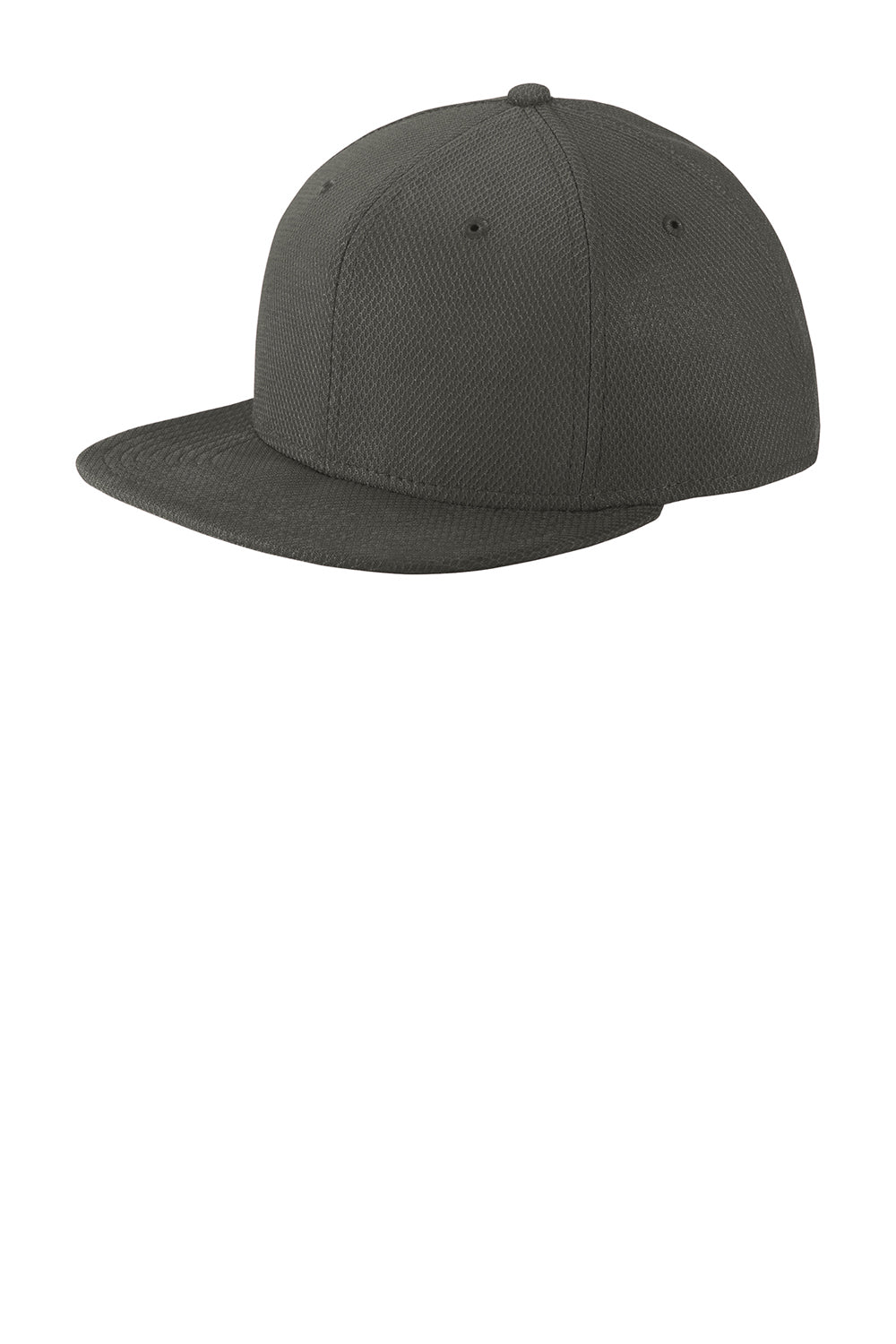 New Era NE404 Mens Moisture Wicking Adjustable Hat Graphite Grey Front