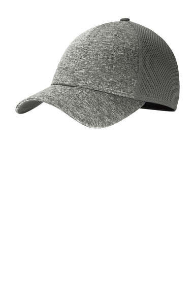 New Era NE702 Mens Stretch Fit Hat Graphite Grey/Heather Shadow Grey Front