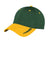 New Era NE704 Mens Stretch Fit Hat Gold/Heather Dark Green Front