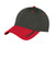 New Era NE704 Mens Stretch Fit Hat Red/Heather Black Front