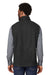 North End NE714 Mens Aura Sweater Fleece Full Zip Vest Black Back