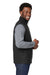 North End NE714 Mens Aura Sweater Fleece Full Zip Vest Black Side