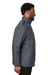 North End NE721 Mens Aura Fleece Lined Full Zip Jacket Carbon Grey Side