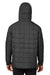 North End NE722 Mens Aura Packable Hooded Anorak Jacket Black Back