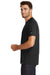 New Era NEA100 Mens Heritage Short Sleeve Crewneck T-Shirt Black Side