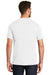 New Era NEA100 Mens Heritage Short Sleeve Crewneck T-Shirt White Back
