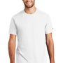 New Era Mens Heritage Short Sleeve Crewneck T-Shirt - White