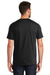 New Era NEA107 Mens Heritage Short Sleeve Crewneck T-Shirt Black/Black Twist Back