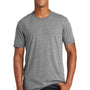 New Era Mens Performance Moisture Wicking Short Sleeve Crewneck T-Shirt - Shadow Grey - Closeout