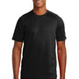 New Era Mens Series Performance Jersey Moisture Wicking Short Sleeve Crewneck T-Shirt - Black