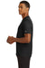 New Era NEA200 Mens Series Performance Jersey Moisture Wicking Short Sleeve Crewneck T-Shirt Black Side