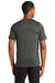 New Era NEA200 Mens Series Performance Jersey Moisture Wicking Short Sleeve Crewneck T-Shirt Graphite Grey Back