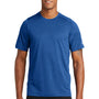 New Era Mens Series Performance Jersey Moisture Wicking Short Sleeve Crewneck T-Shirt - Royal Blue