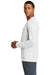 New Era NEA201 Mens Series Performance Moisture Wicking Long Sleeve Crewneck T-Shirt White Side