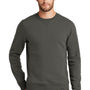 New Era Mens Sueded French Terry Crewneck Sweatshirt - Graphite Grey