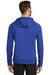 New Era NEA520 Mens Venue Fleece Hooded Sweatshirt Hoodie Royal Blue Back