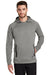 New Era NEA520 Mens Venue Fleece Hooded Sweatshirt Hoodie Shadow Grey Front