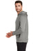 New Era NEA520 Mens Venue Fleece Hooded Sweatshirt Hoodie Shadow Grey Side