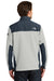 The North Face NF0A3LGV Mens Tech Wind & Water Resistant Full Zip Jacket Mid Grey/Navy Blue Back