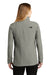 The North Face NF0A3LGW Womens Tech Wind & Water Resistant Full Zip Jacket Heather Medium Grey Back