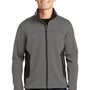The North Face Mens Ridgeline Wind & Water Resistant Full Zip Jacket - Asphalt Grey/Black - Closeout
