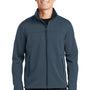 The North Face Mens Ridgeline Wind & Water Resistant Full Zip Jacket - Shady Blue