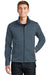 The North Face NF0A3LGX Mens Ridgeline Wind & Water Resistant Full Zip Jacket Heather Navy Blue Front