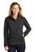 The North Face NF0A3LGY Womens Ridgeline Wind & Water Resistant Full Zip Jacket Black Front