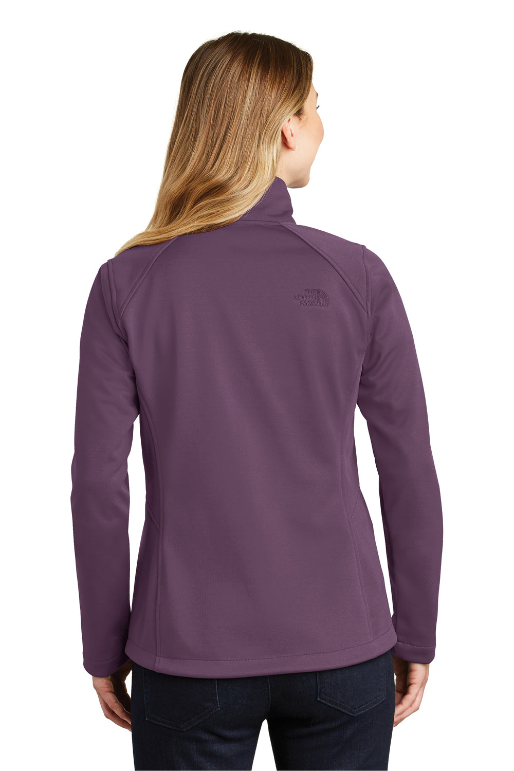 The North Face NF0A3LGY Womens Ridgeline Wind & Water Resistant Full Zip Jacket Blackberry Purple Back