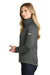 The North Face NF0A3LGY Womens Ridgeline Wind & Water Resistant Full Zip Jacket Heather Dark Grey Side