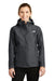 The North Face NF0A3LH5 Womens DryVent Waterproof Full Zip Hooded Jacket Heather Dark Grey Front