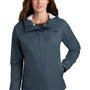 The North Face Womens DryVent Waterproof Full Zip Hooded Jacket - Shady Blue