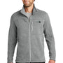 The North Face Mens Full Zip Sweater Fleece Jacket - Heather Medium Grey