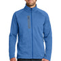 The North Face Mens Canyon Flats Full Zip Fleece Jacket - Heather Monster Blue - Closeout