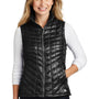 The North Face Womens ThermoBall Trekker Water Resistant Full Zip Vest - Black