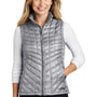 The North Face Womens ThermoBall Trekker Water Resistant Full Zip Vest - Mid Grey
