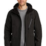 The North Face Mens Ascendent Waterproof Full Zip Hooded Jacket - Black - Closeout