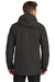 The North Face NF0A3SES Mens Ascendent Waterproof Full Zip Hooded Jacket Asphalt Grey Back